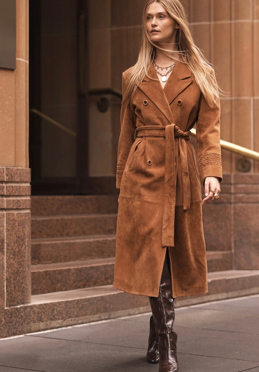 Nola Suede Coat