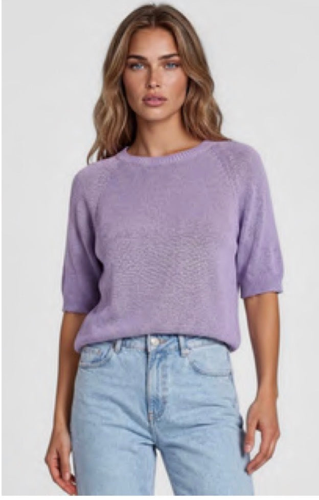 La Gemme - Romina - Short Sleeve Cotton Knit