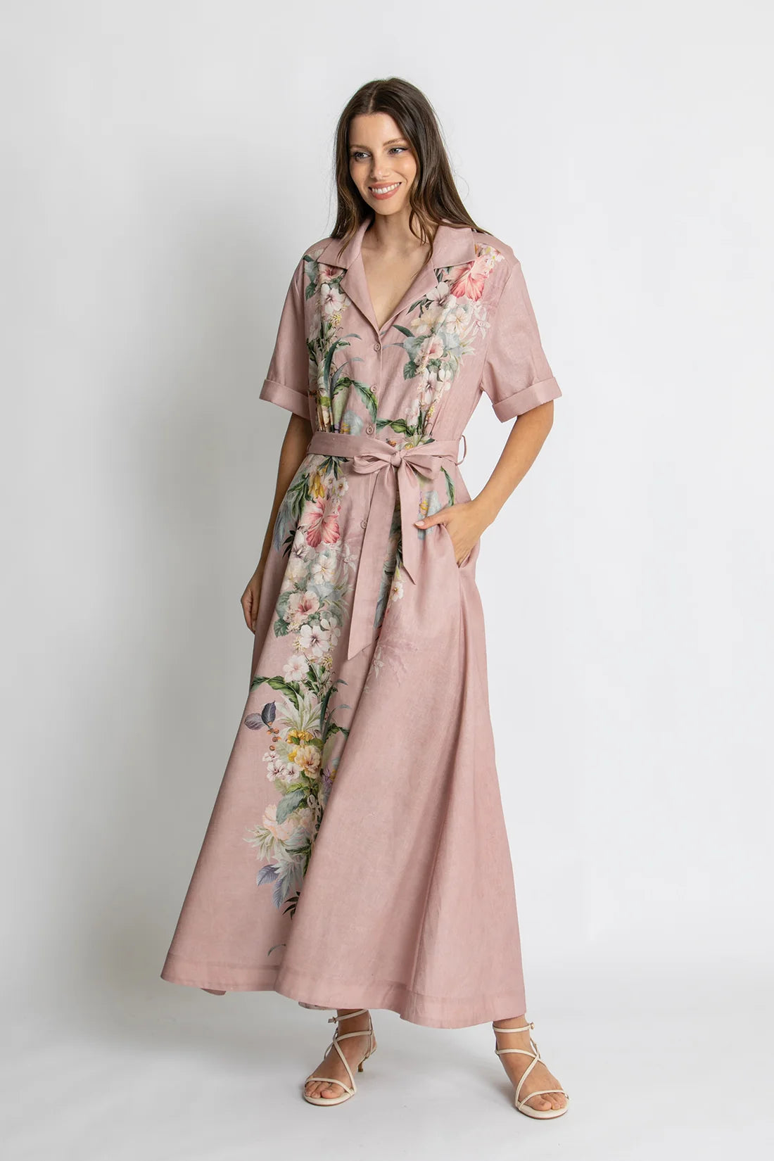Kachel - Violet Maxi Dress