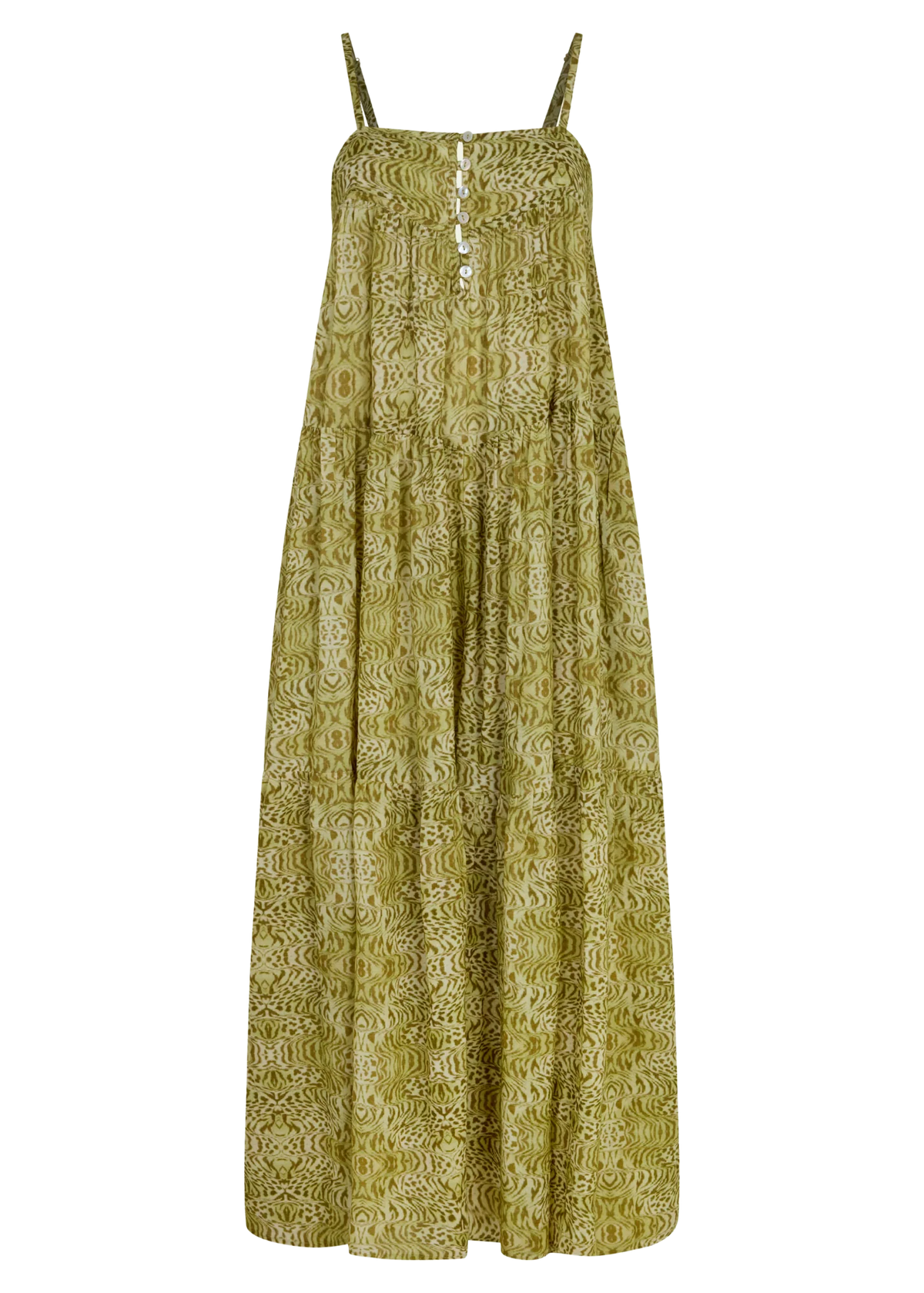 Kinga Csilla Viper Neroli Maxi Dress
