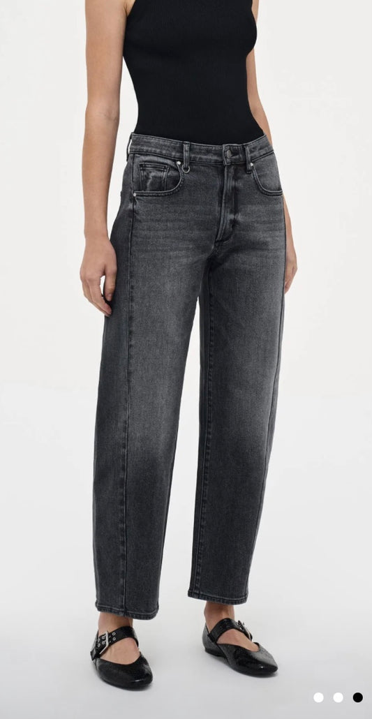 Amber barrel washed black