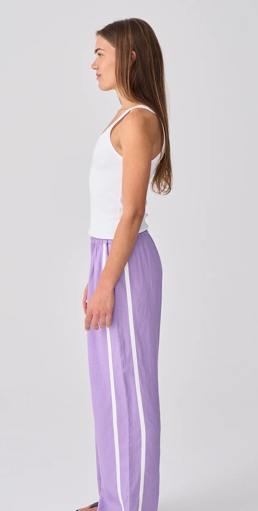 Racer Pant-Lila