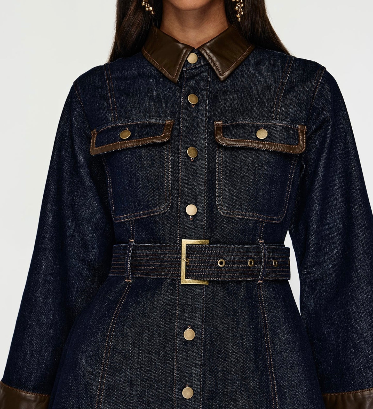 Mos Nia Denim Midi Dress