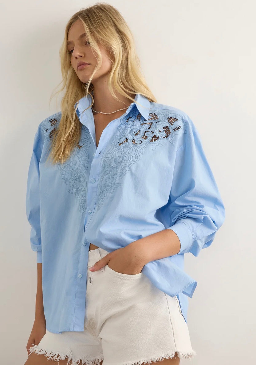 Holden Embroidered Shirt - Auguste