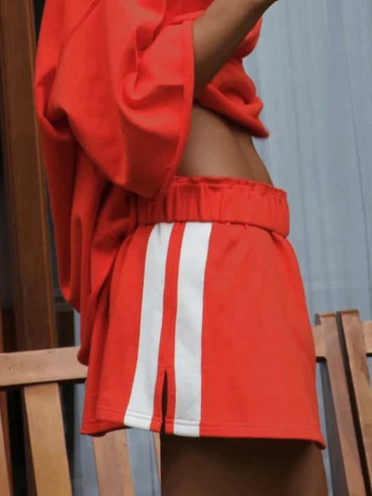 The Maya Mini Skirt / Chilli