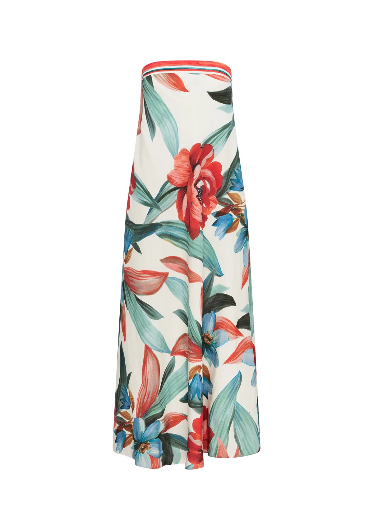 MOS Fiorina Print Strapless Dress