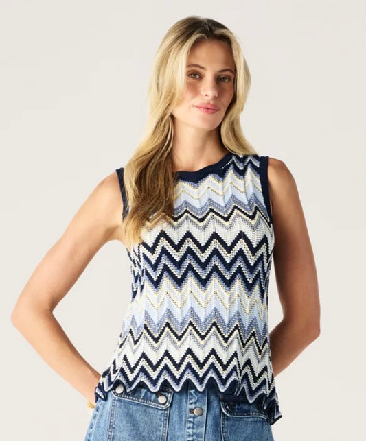 Pulse Knit Tank Top - Mos
