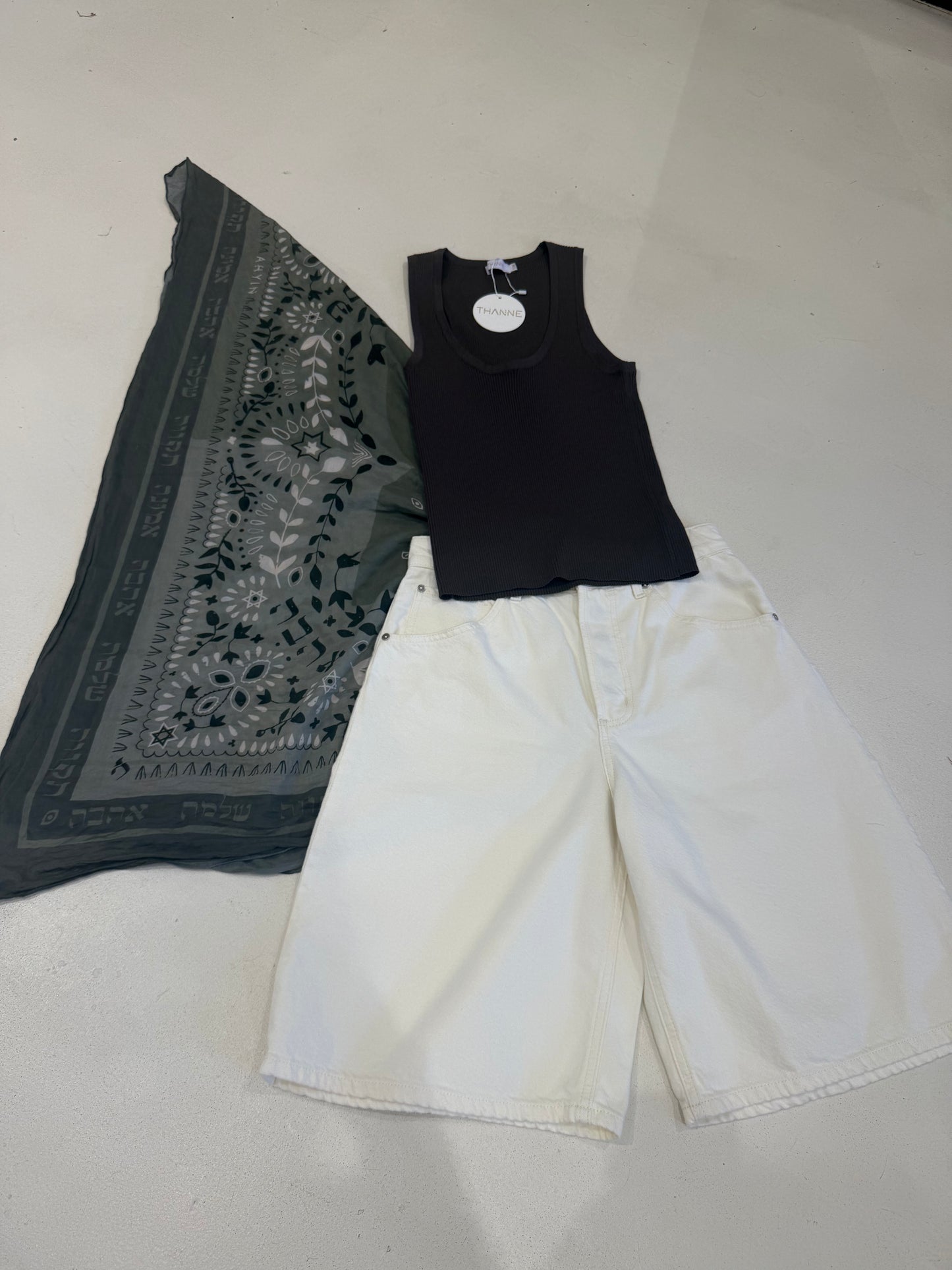 Nobody Denim - Rowena Shorts - Vanilla