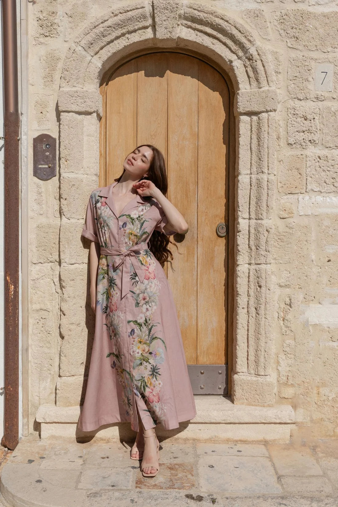 Kachel - Violet Maxi Dress