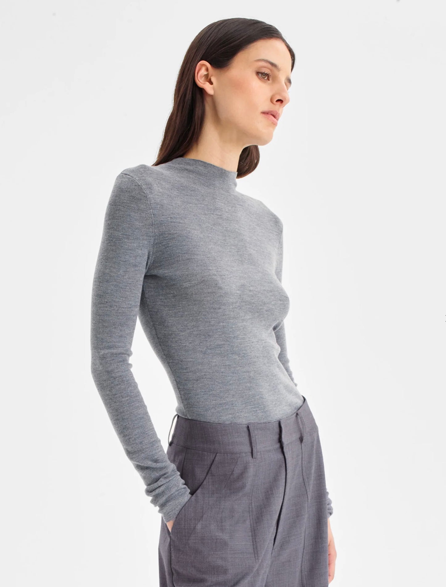 Talia L/S Merino Knit Top