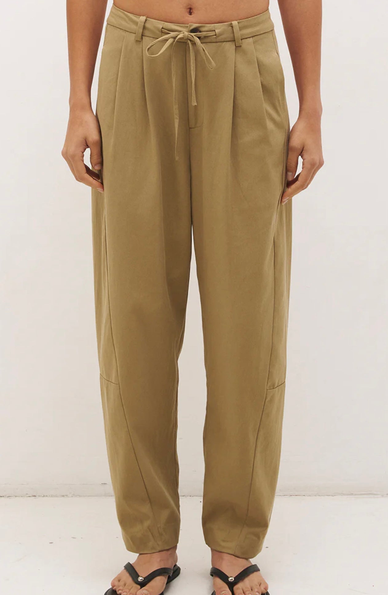 Alba Pant Khaki - Mon Renn
