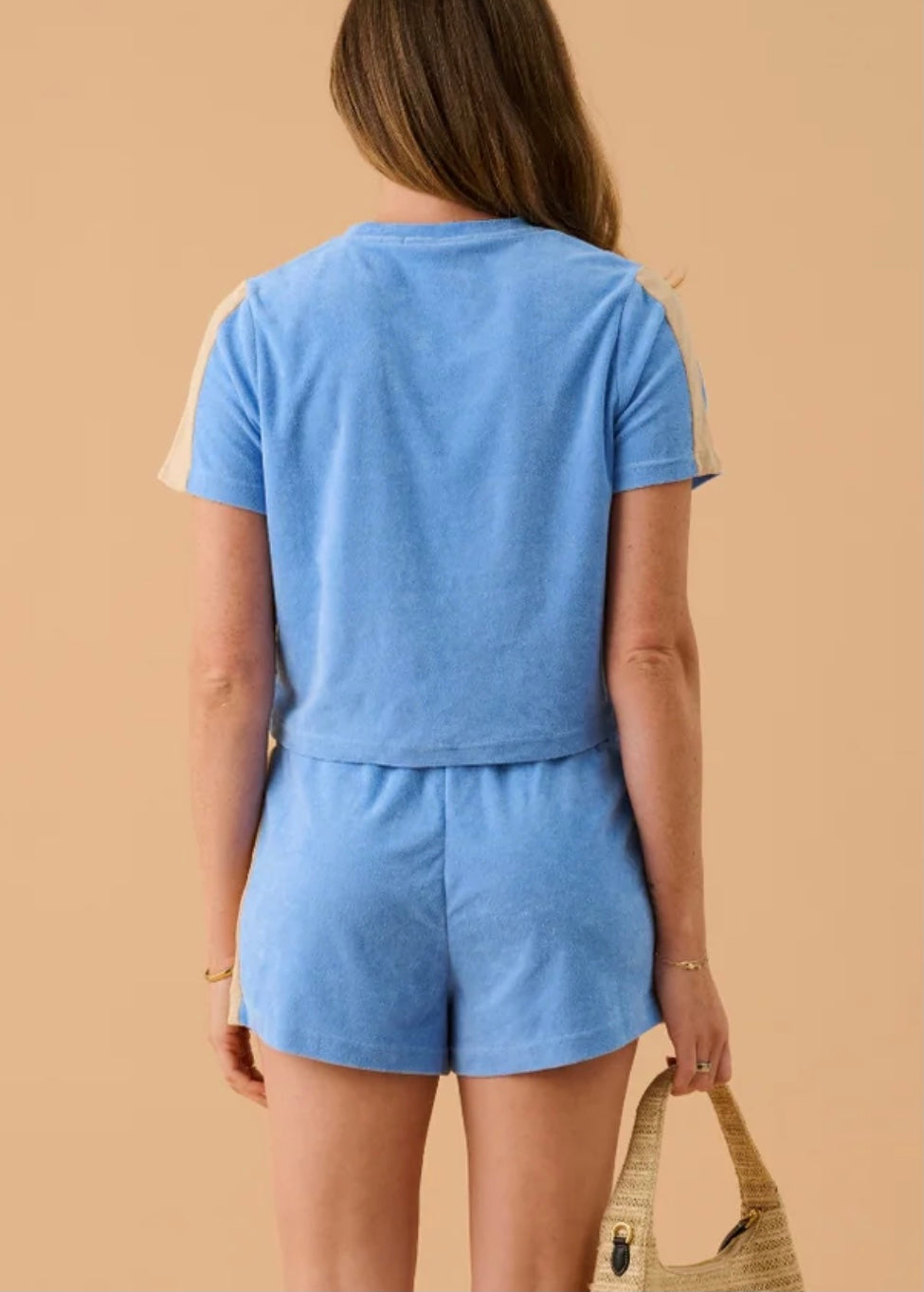 Palma Terry Set Light Cornflower