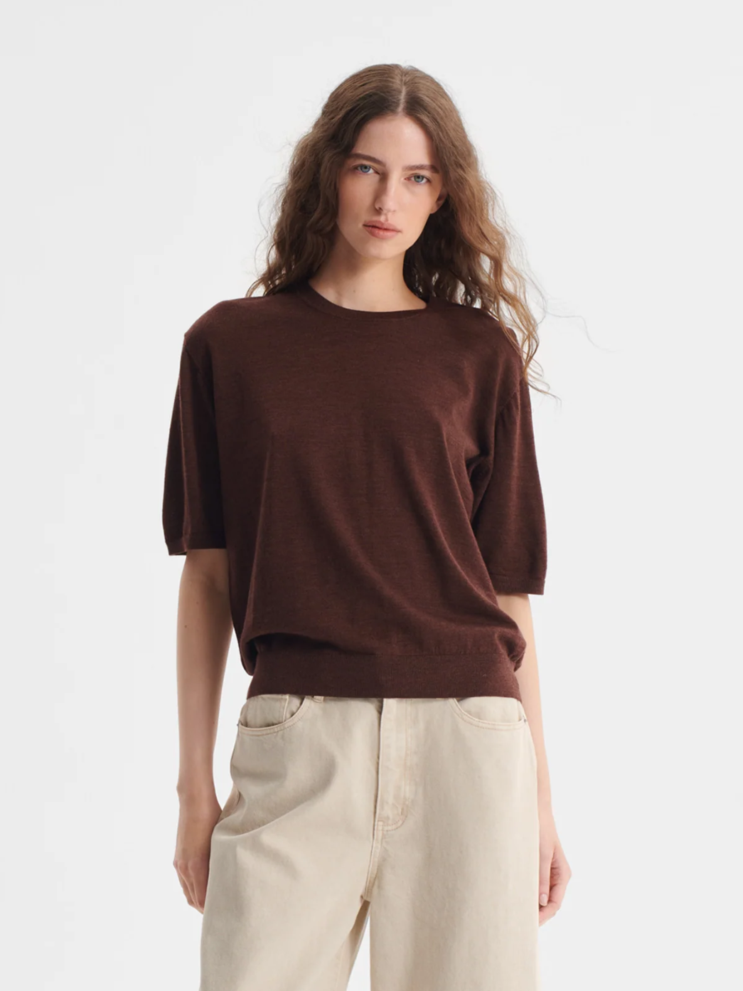 River Knit Tee Toffe - Morrison