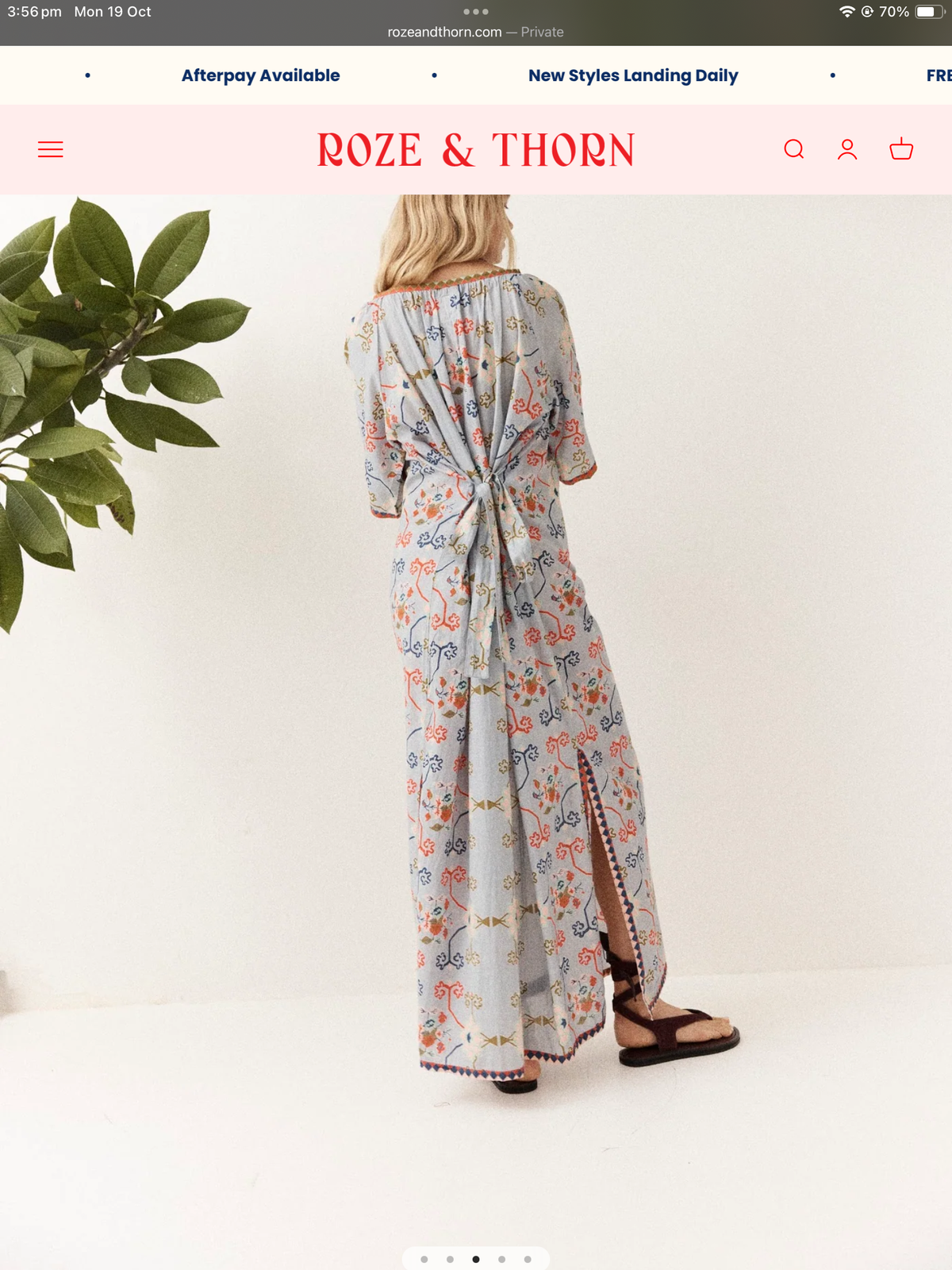 King Csilla Esmi primavera Maxi Dress