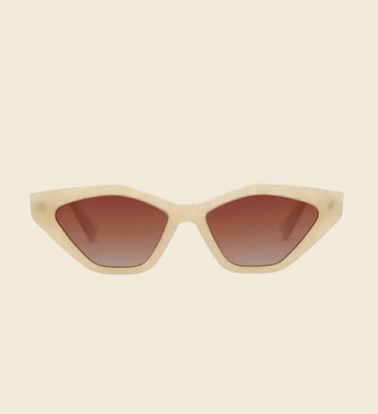 Rhodin Periwinkle Cream Sunglasses
