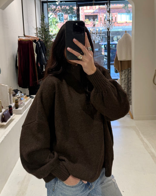 Du Soleil Brown Jumper
