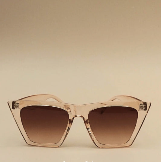 Rhodin Crystal Peach Wing Sunglasses