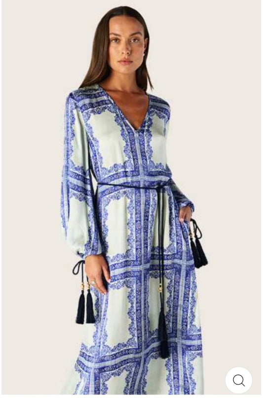 MOS Jordi Long Sleeve Maxi Dress