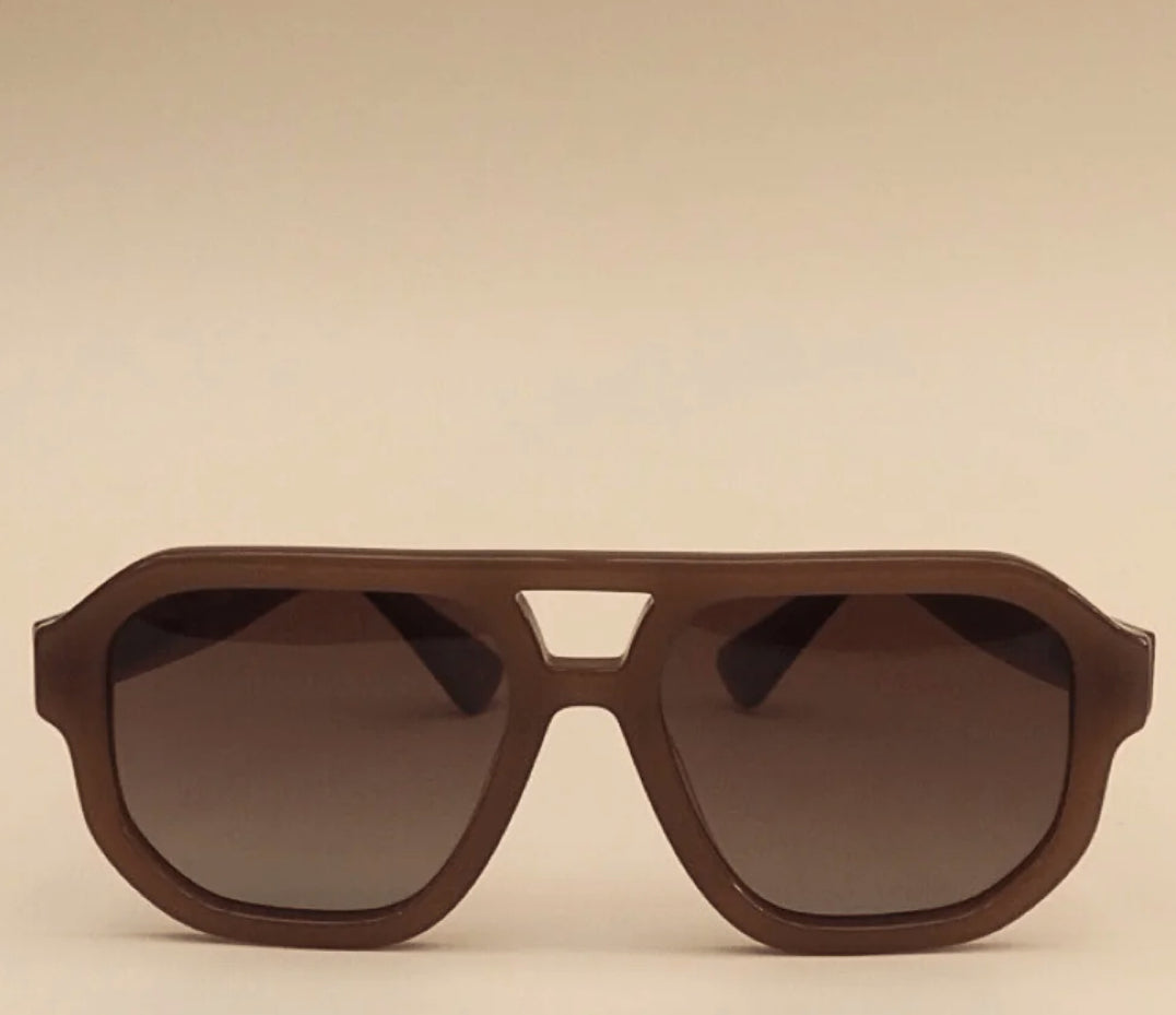 Rhodin Charlie Caramel Sunglasses - LUXE