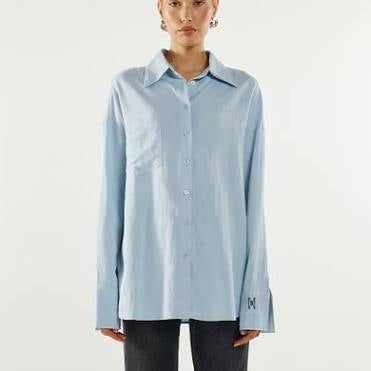 Madison the label - Powder Blue Lyon Shirt