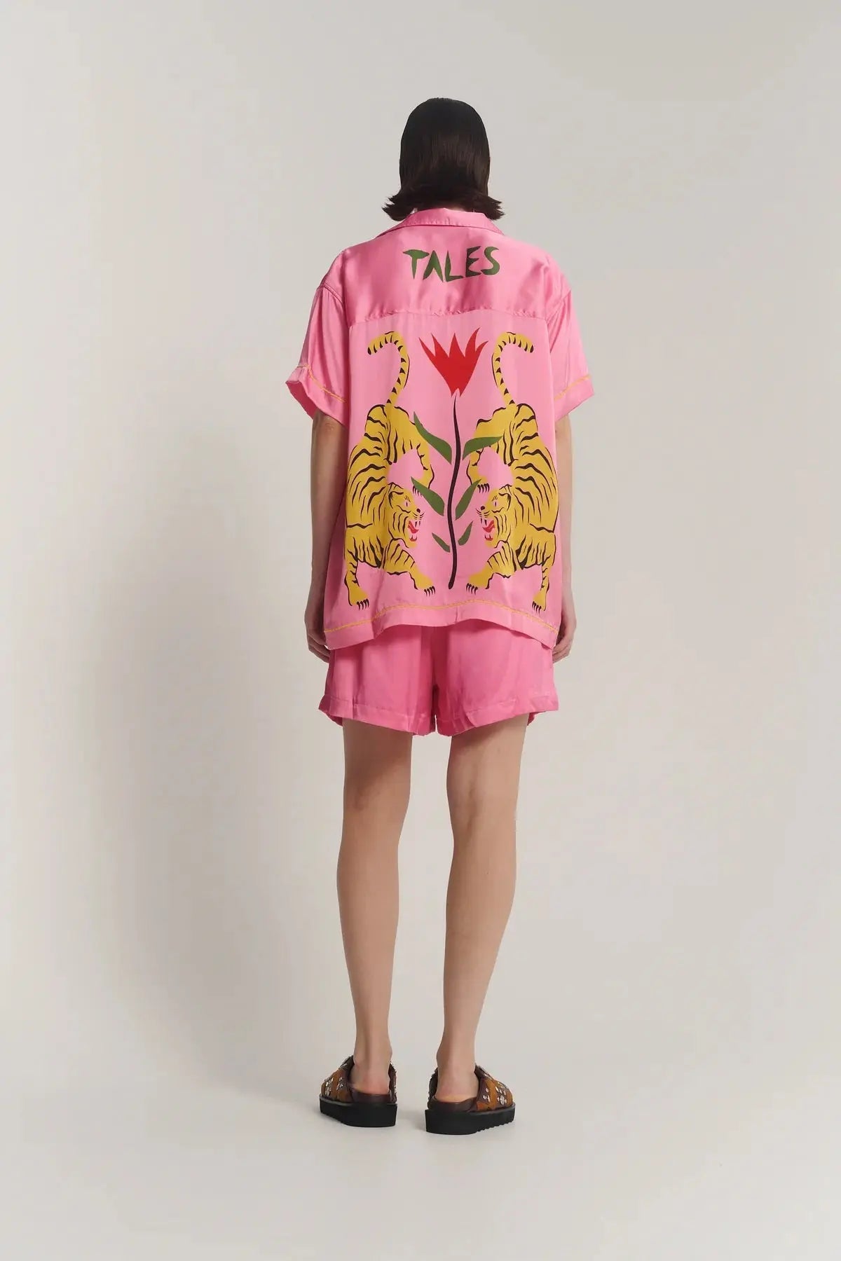 The Tales - crouching tiger silk shirt