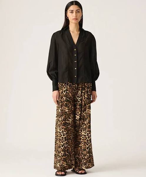 Mos The Label - Astra Blouse Black