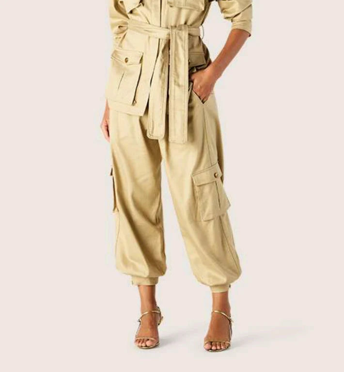 Mos The Label - Rita Pants in Classic Beige