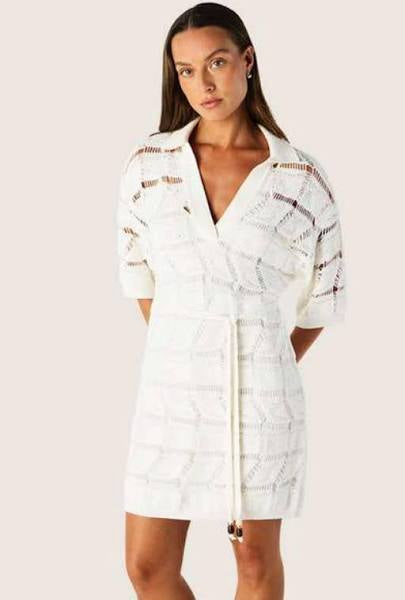 Mos The Label - Clara Knit Kaftan Mini Dress