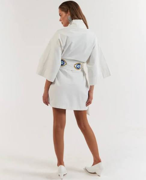 La Boheme Girls - Nirvana White Dress Evil Eye