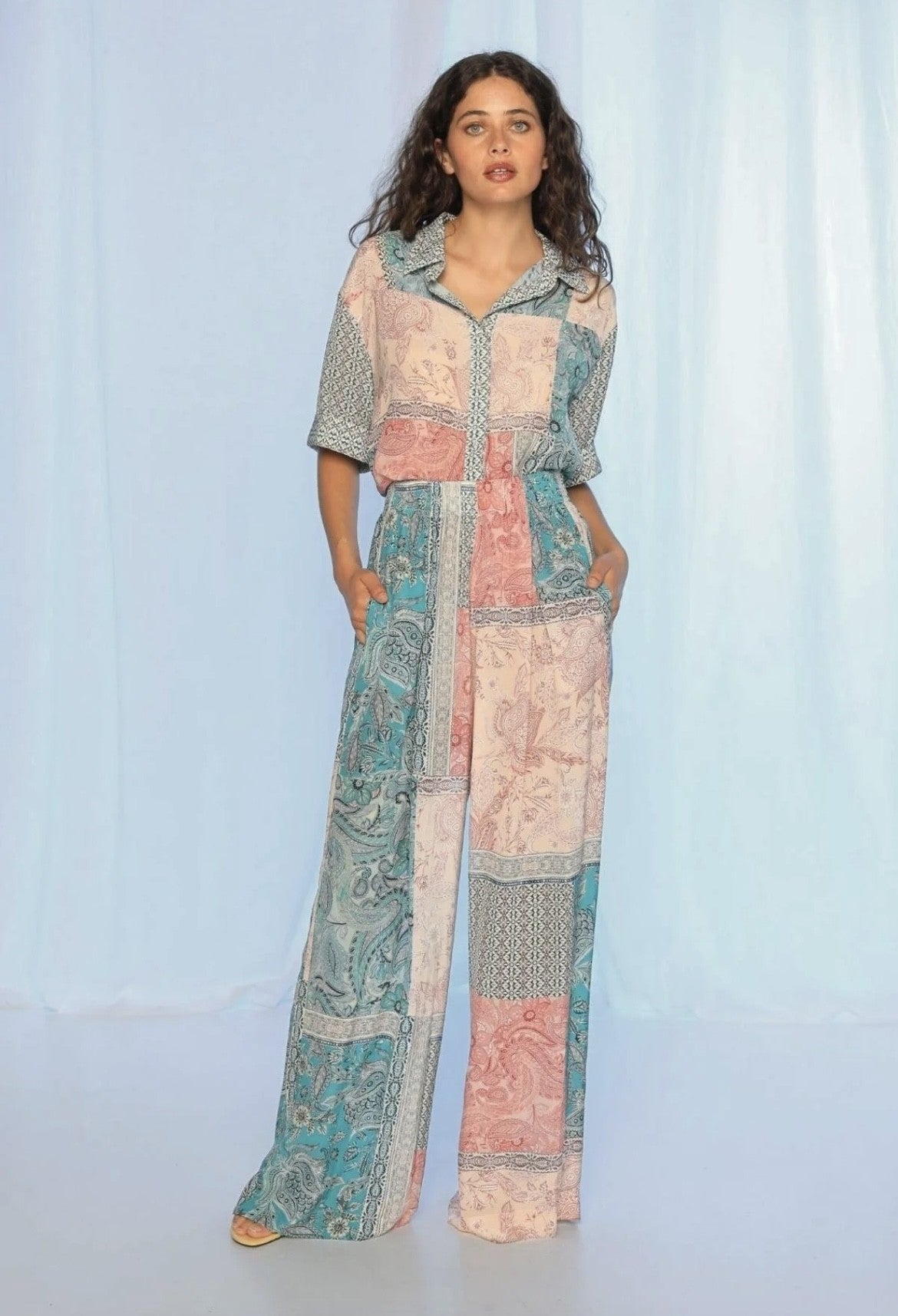 Kachel - Paisley Mos Shirt