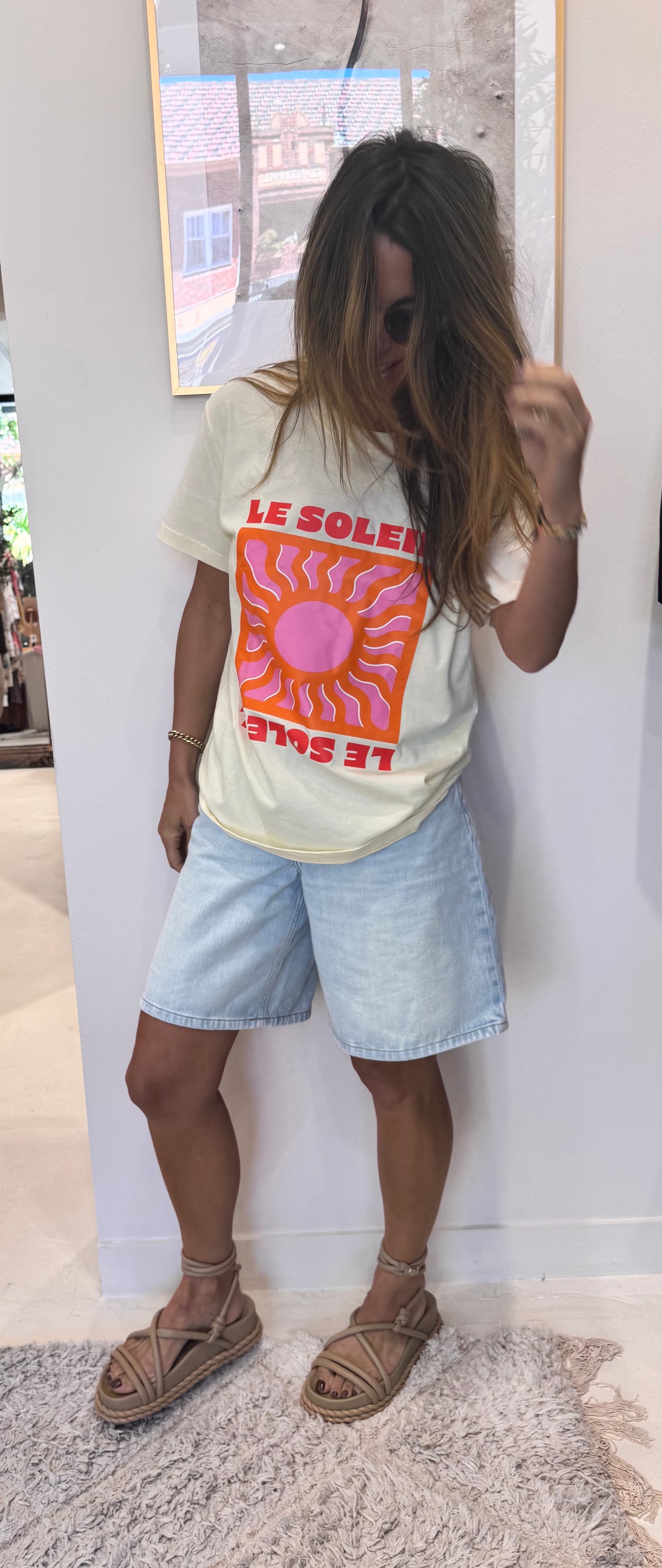 White Le Soleil shirt from Nouvelle 5785