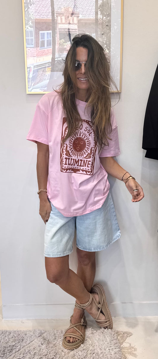 Pink Printed Shirt from Nouvelle 5785