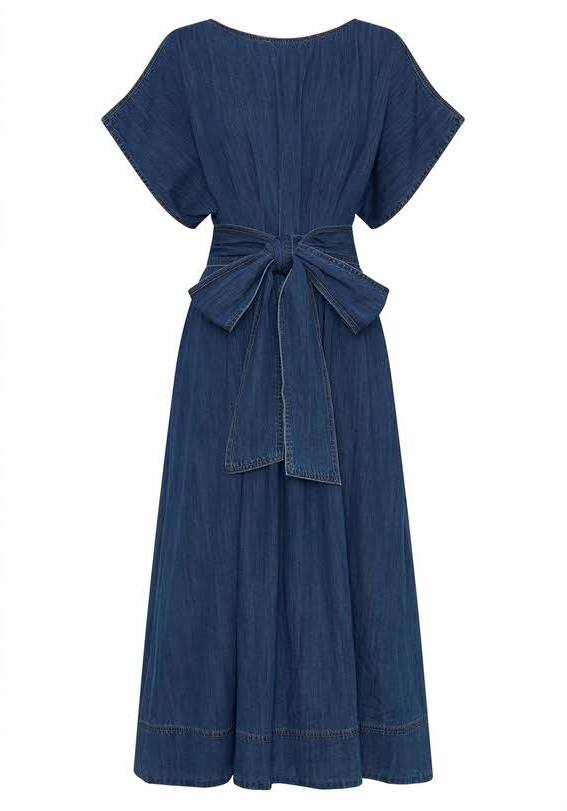 Tatum Denim Dress Blue - Morrison