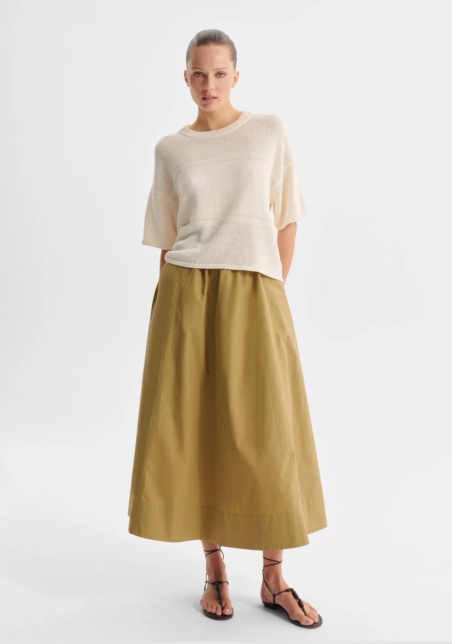 Morrison - Marli Knit Tee Milk