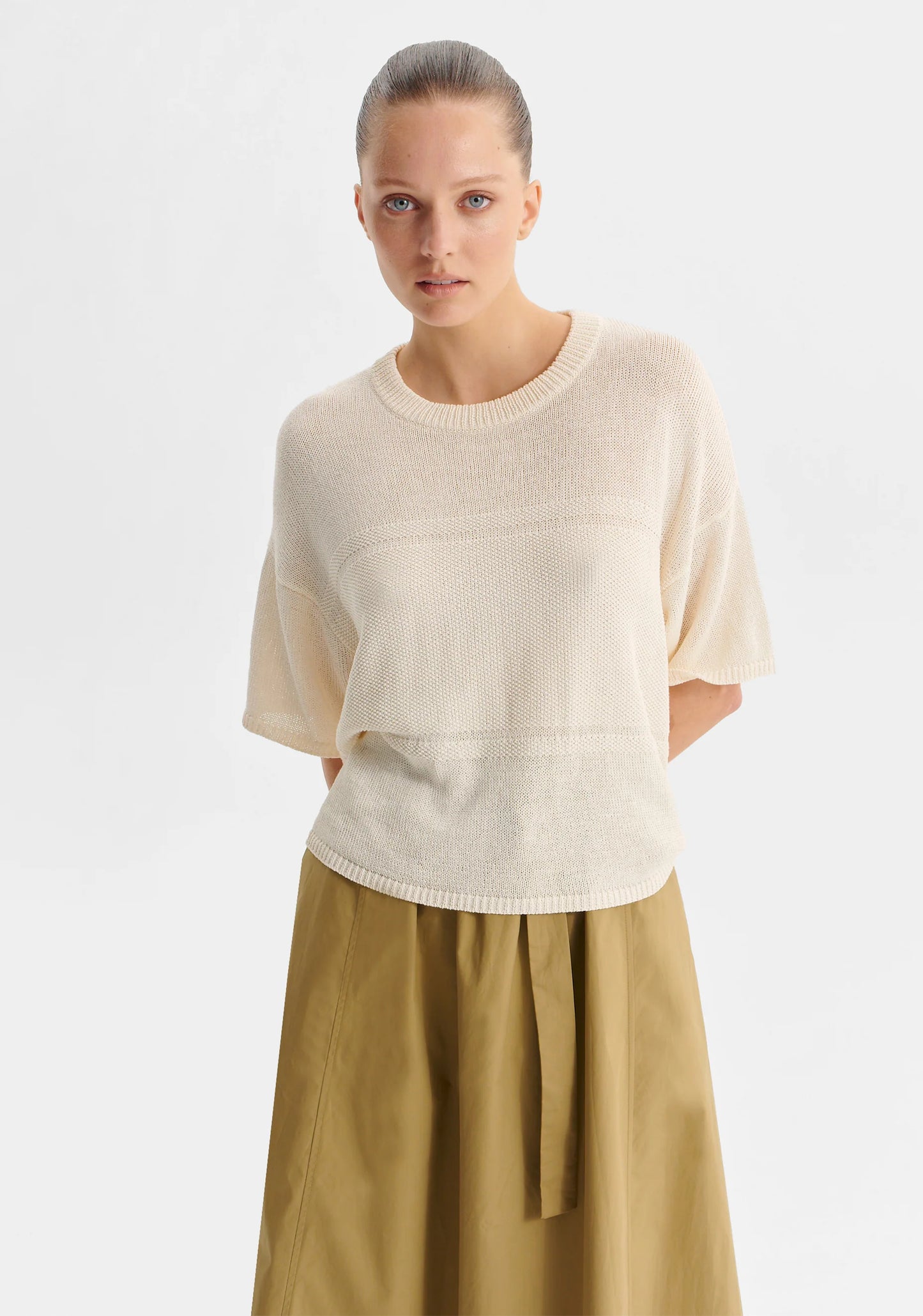Morrison - Marli Knit Tee Milk