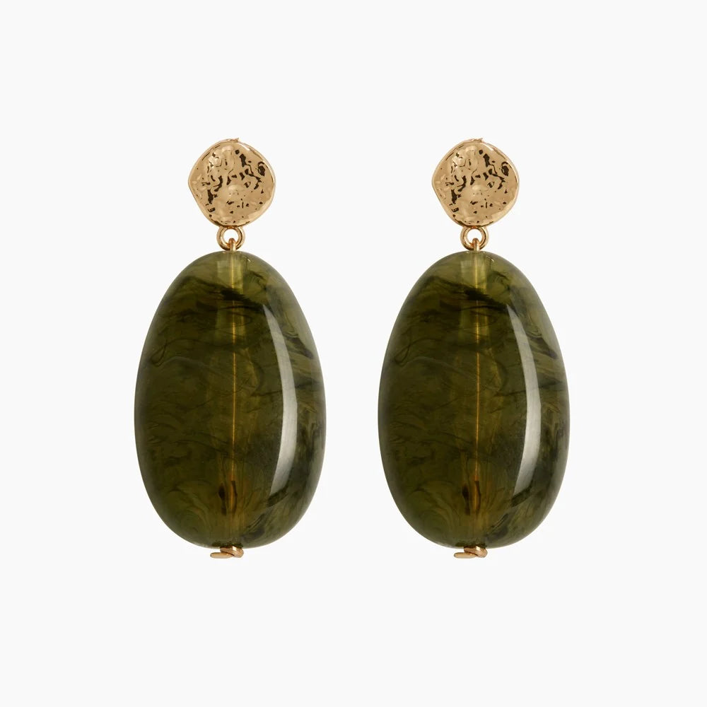 Zahar Olive Earrings
