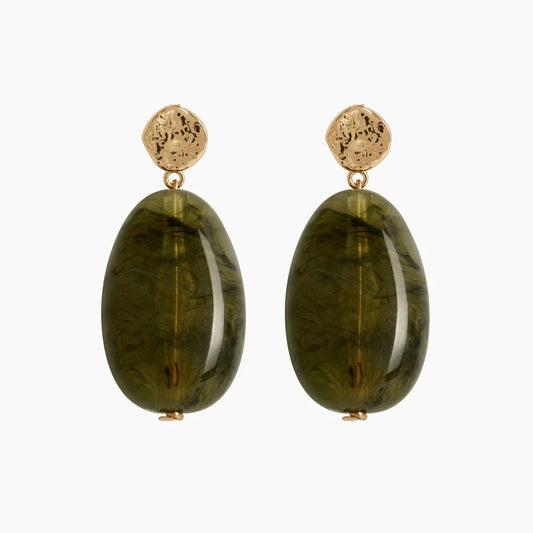 Zahar Olive Earrings