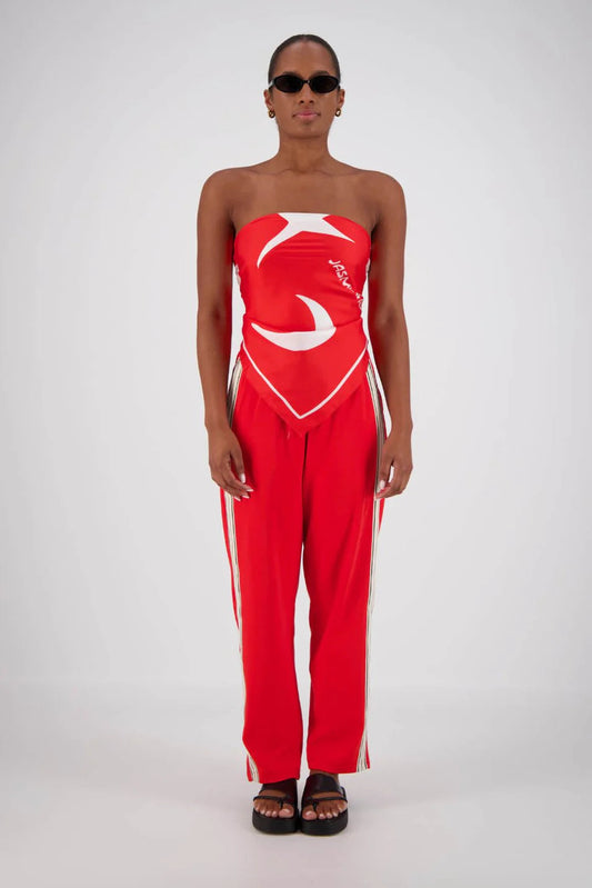 Jasmine Alexa Panarea Red Trackpant