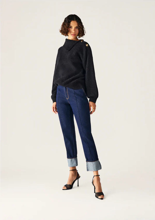 MOS The Label Vivienne Black Jumper