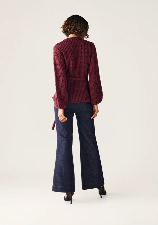 MOS The Label Furilia Cherry Knit Top