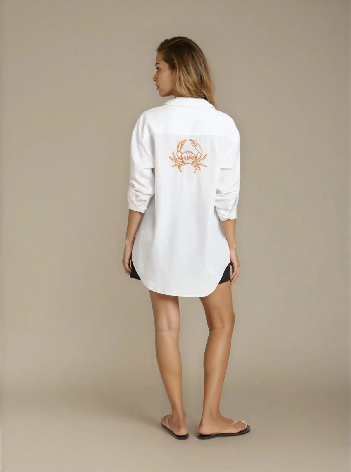 Juan & Me White Crab Shirt