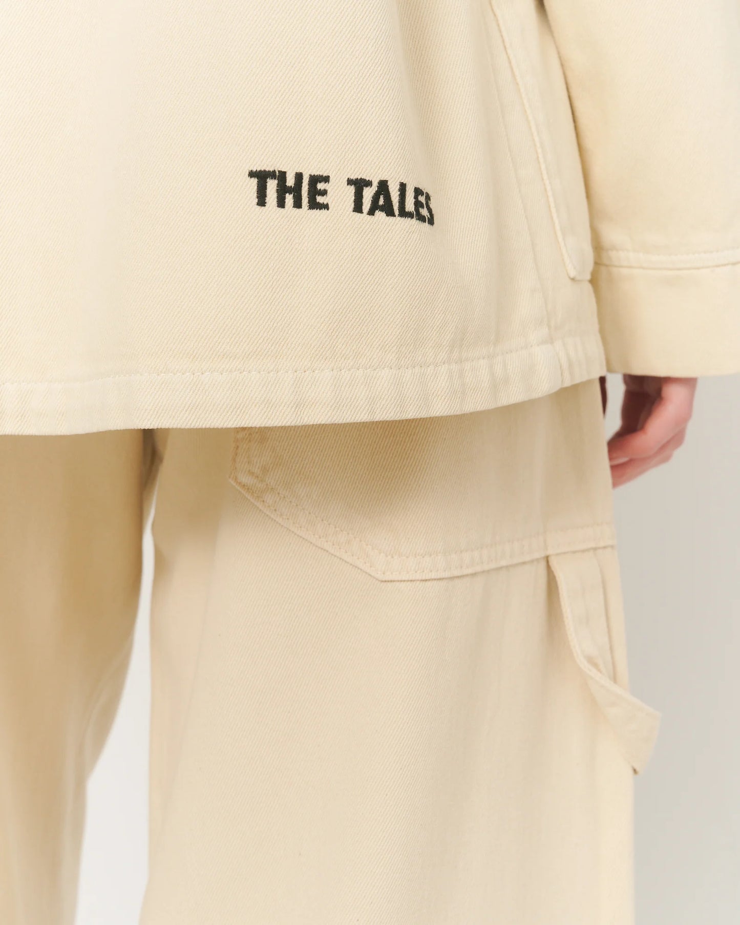 The Tales Floral Denim Overshirt Jacket